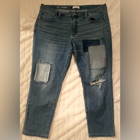 Sonoma size 16 girlfriend jeans women’s - Picture 1 of 7